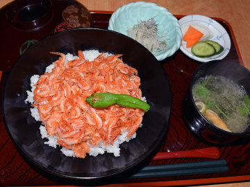 桜えびかき揚げ丼1080円